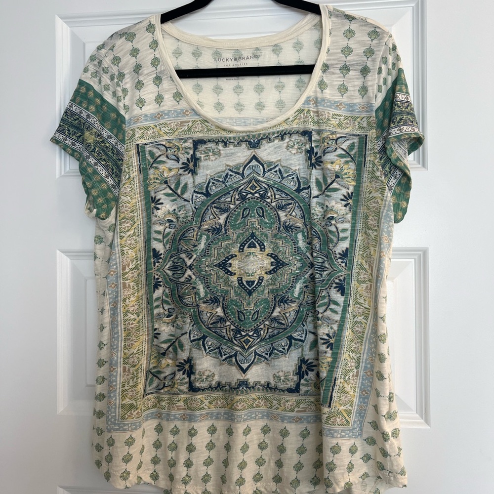 Three XL Lucky Brand tops